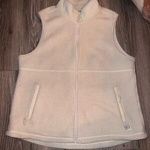 O'Neill Cream Sherpa Fleece Vest